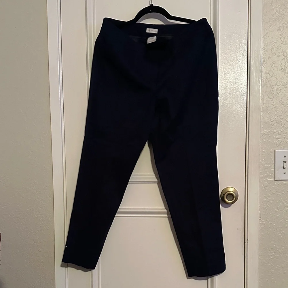 Van Heusen Women's Navy Trousers